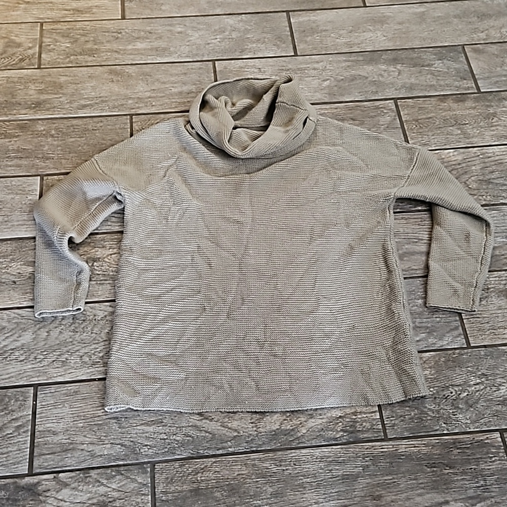 Slightly oversized cowl neck sweater size large